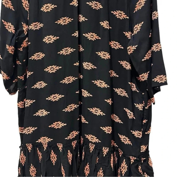 Rhode Marika Mini Tent Dress in Ikat Clip Jacquard - Picture 6 of 15